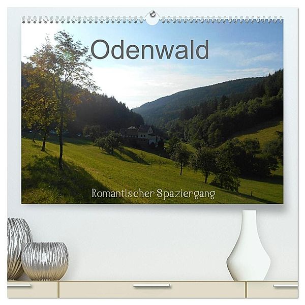 Odenwald - Romantischer Spaziergang (hochwertiger Premium Wandkalender 2024 DIN A2 quer), Kunstdruck in Hochglanz, Gert Kropp