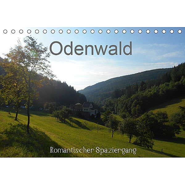 Odenwald - Romantischer Spaziergang (Tischkalender 2019 DIN A5 quer), Gert Kropp