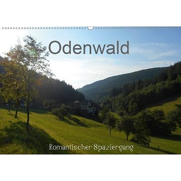 Odenwald - Romantischer Spaziergang (Wandkalender 2020 DIN A2 quer), Gert Kropp