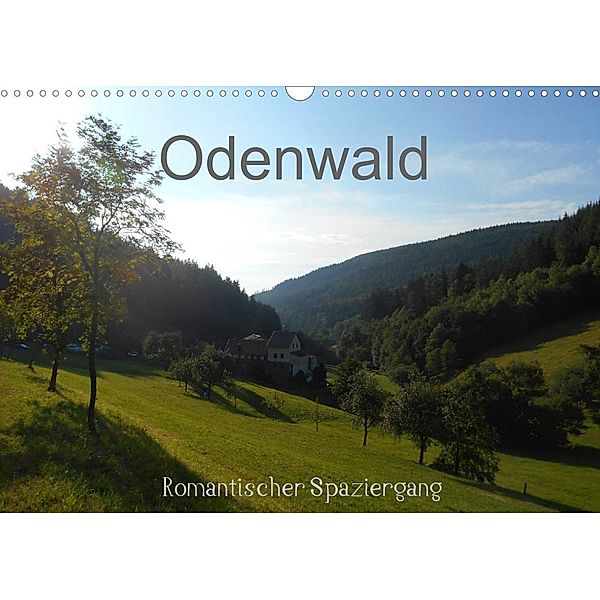 Odenwald - Romantischer Spaziergang (Wandkalender 2023 DIN A3 quer), Gert Kropp