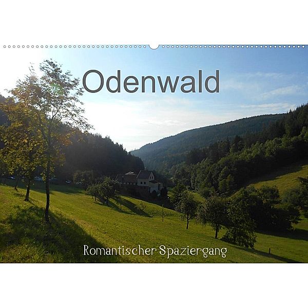 Odenwald - Romantischer Spaziergang (Wandkalender 2023 DIN A2 quer), Gert Kropp