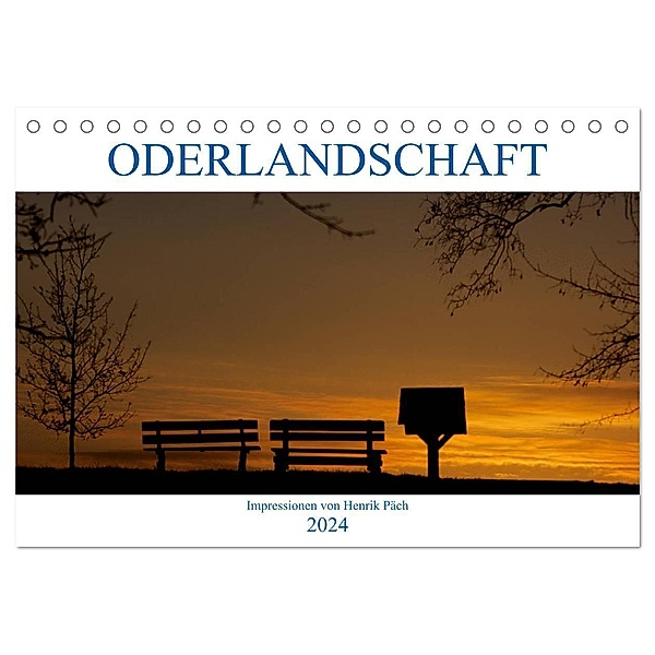 Oderlandschaft (Tischkalender 2024 DIN A5 quer), CALVENDO Monatskalender, Henrik Päch
