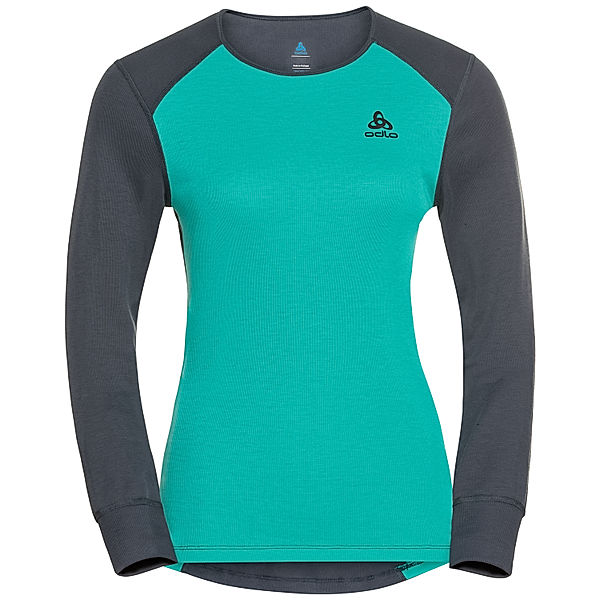 Odlo Odlo Funktionsunterwäsche Damen Active Warm Eco, grün/grau (Größe: XL)