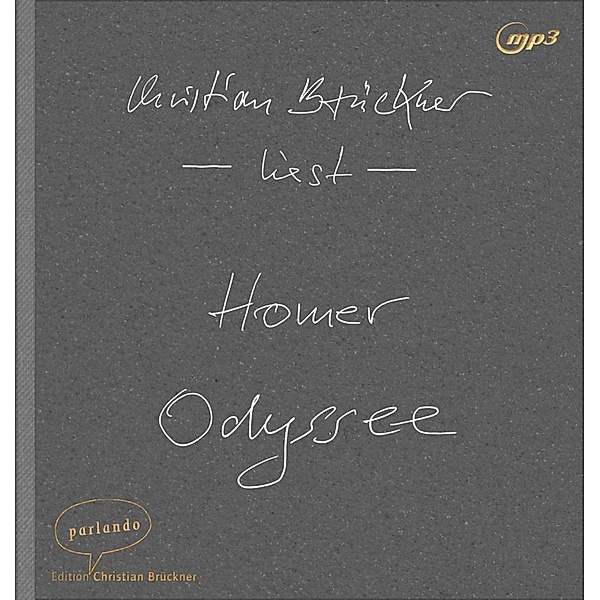 Odyssee, 2 Audio-CD, MP3, Homer