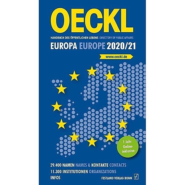 OECKL Handbuch des Öffentlichen Lebens - Europa und internationale Zusammenschlüsse 2020/21