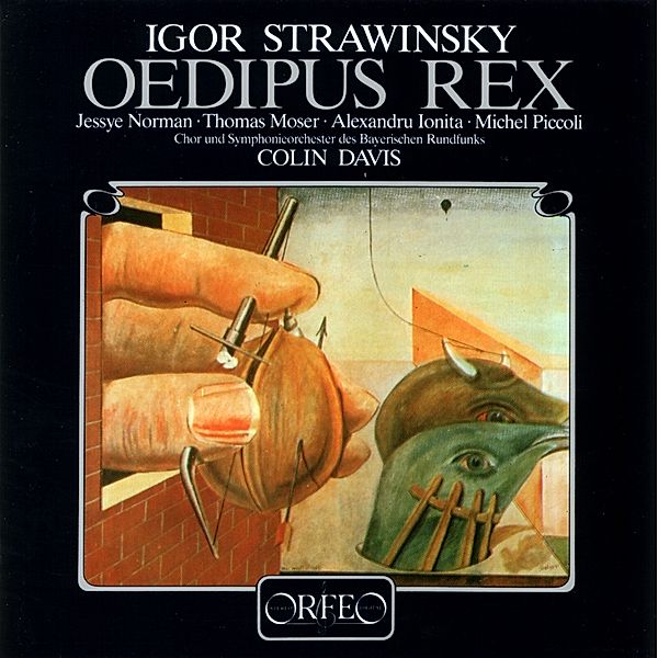 Oedipus Rex-Opern-Oratorium In Zwei Akten, Moser, Norman, Piccoli, Nimsgern, Bracht, Davis, BRSO