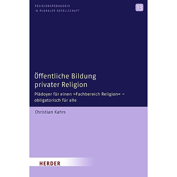Öffentliche Bildung privater Religion, Christian Kahrs