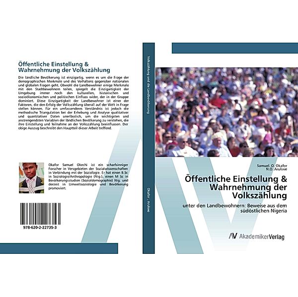 Öffentliche Einstellung & Wahrnehmung der Volkszählung, Samuel. O. Okafor, N. O. Arukwe