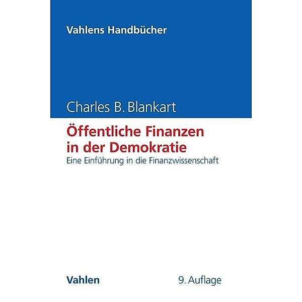 Öffentliche Finanzen in der Demokratie, Charles B. Blankart