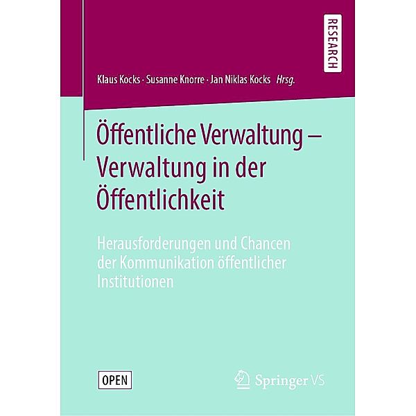 Öffentliche Verwaltung - Verwaltung in der Öffentlichkeit