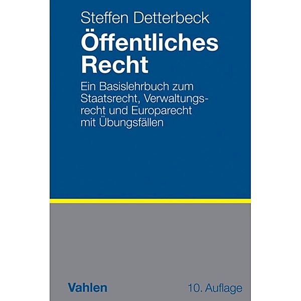 Öffentliches Recht, Steffen Detterbeck