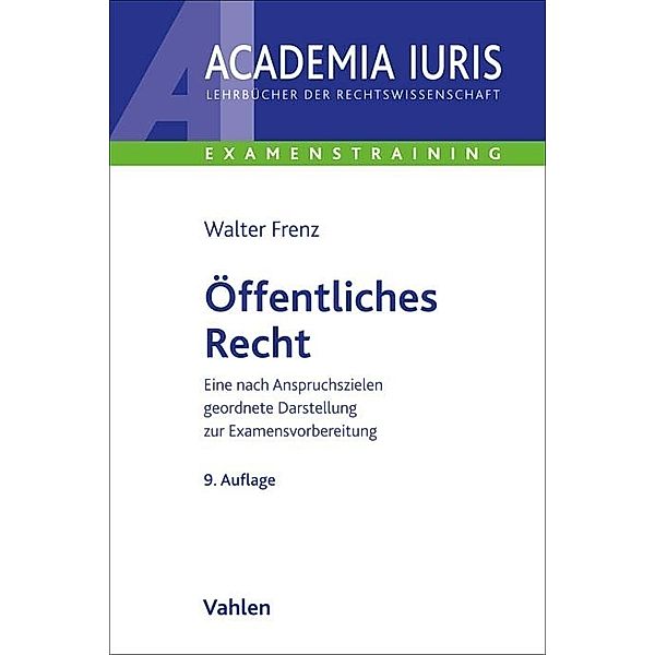 Öffentliches Recht, Walter Frenz