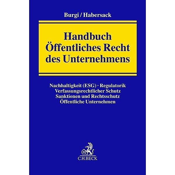 Öffentliches Recht des Unternehmens