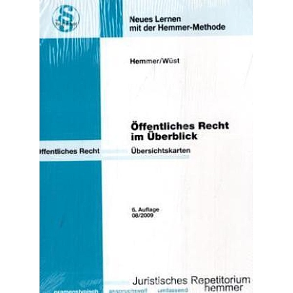 Öffentliches Recht im Überblick, Karl E. Hemmer, Achim Wüst