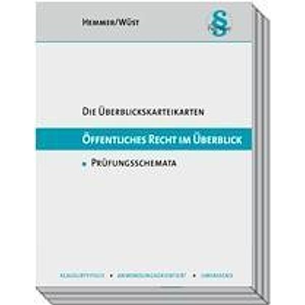 Öffentliches Recht im Überblick, Karteikarten, Karl-Edmund Hemmer, Achim Wüst