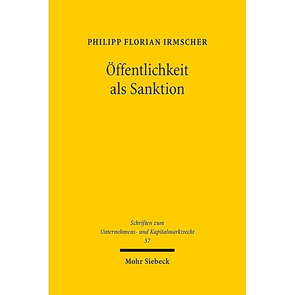 Öffentlichkeit als Sanktion, Philipp Florian Irmscher