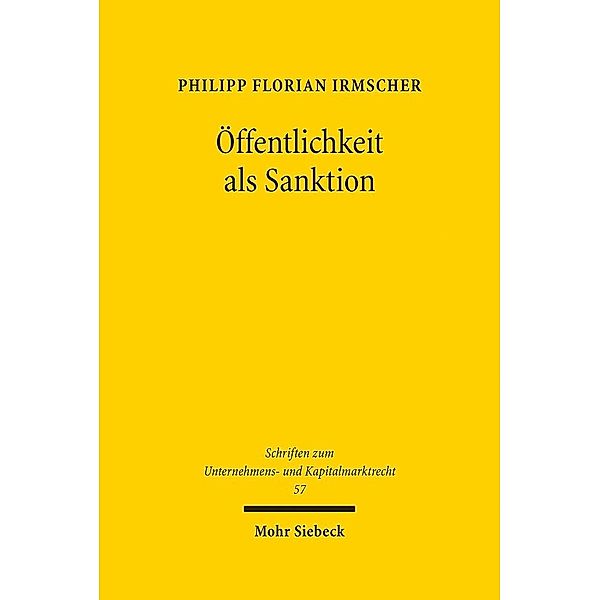 Öffentlichkeit als Sanktion, Philipp Florian Irmscher