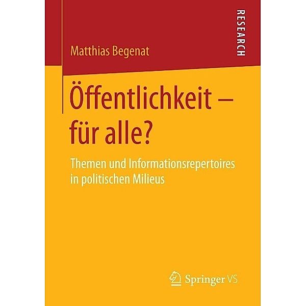 Öffentlichkeit - für alle?, Matthias Begenat