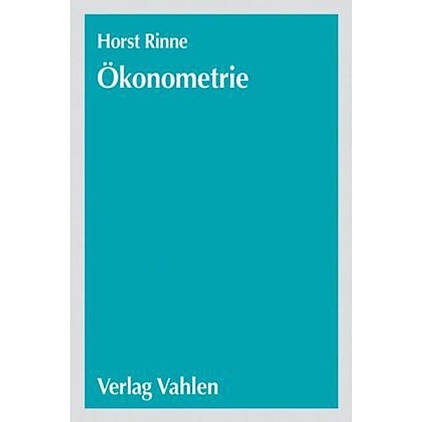 Ökonometrie, Horst Rinne