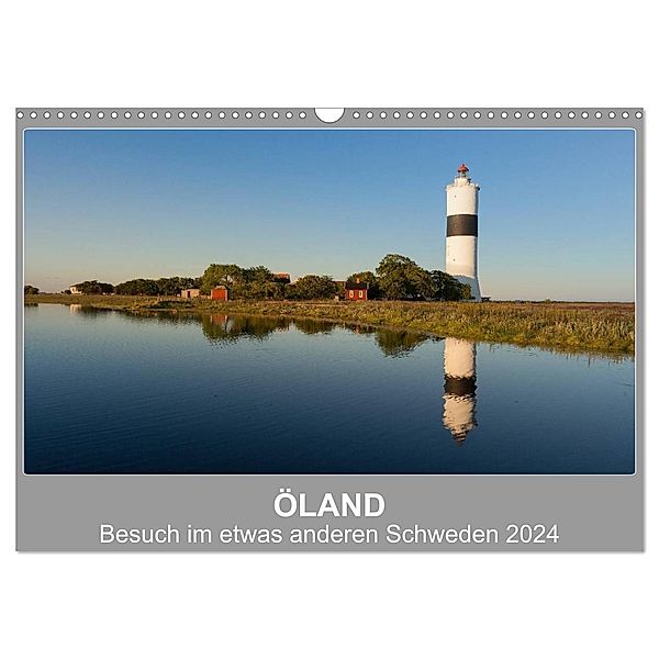 ÖLAND - Besuch im etwas anderen Schweden 2024 (Wandkalender 2024 DIN A3 quer), CALVENDO Monatskalender, Johann Schörkhuber