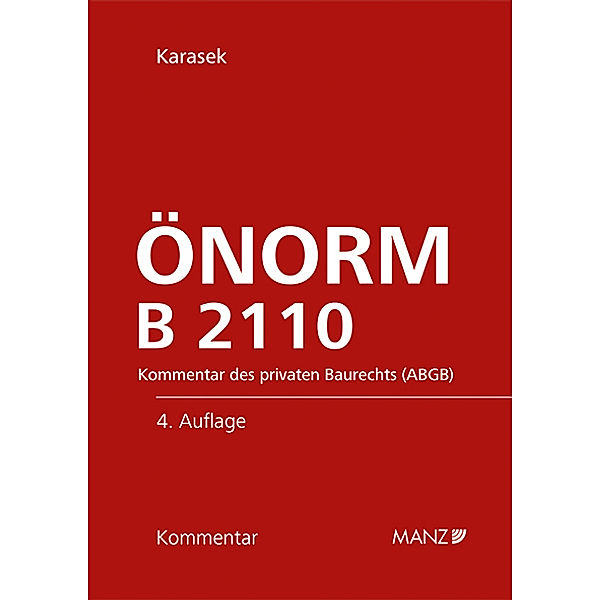 ÖNORM B 2110, Georg Karasek