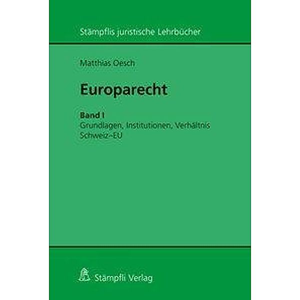 Oesch, M: Europarecht, Matthias Oesch