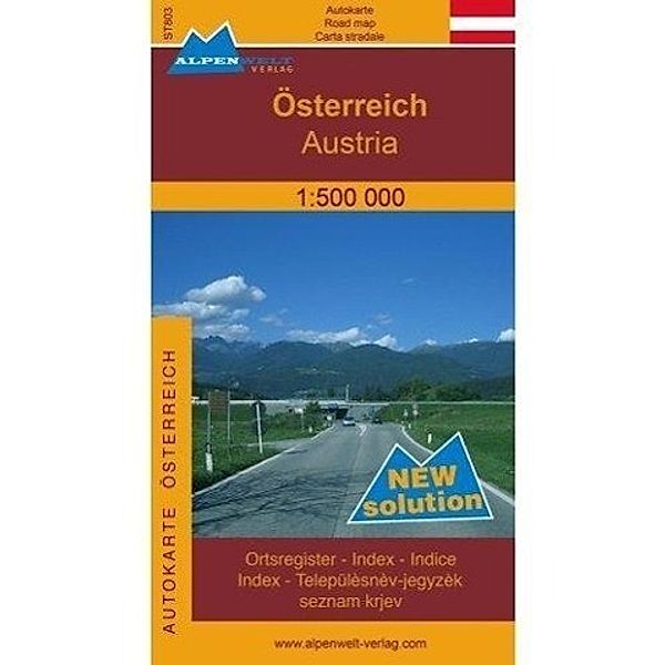 Österreich 1 : 500 000 Autokarte