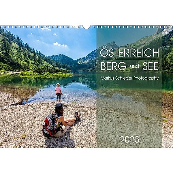 Österreich Berg und SeeAT-Version  (Wandkalender 2023 DIN A3 quer), Markus Schieder