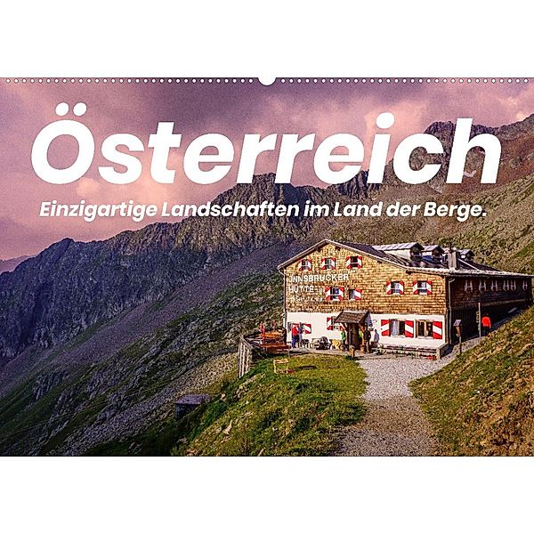 Österreich - Einzigartige Landschaften im Land der Berge. (Wandkalender 2023 DIN A2 quer), Benjamin Lederer