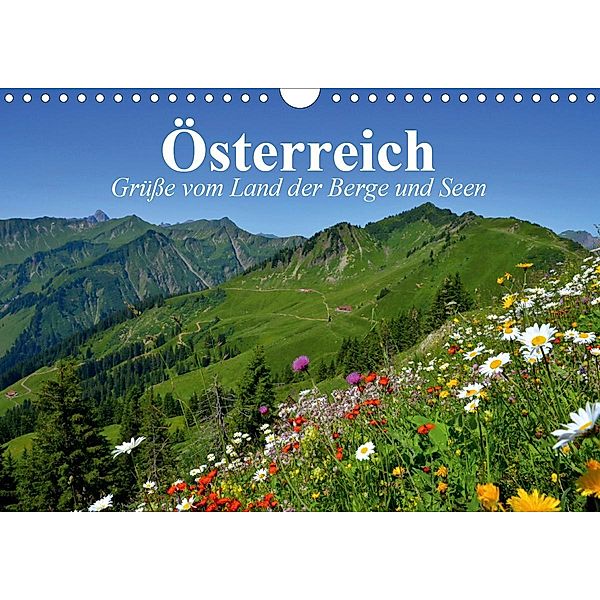 Österreich. Grüße vom Land der Berge und Seen (Wandkalender 2020 DIN A4 quer), Elisabeth Stanzer