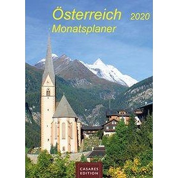 Österreich Monatsplaner 2020