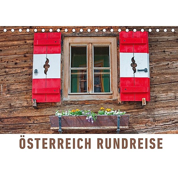 Österreich Rundreise (Tischkalender 2021 DIN A5 quer), Martin Ristl