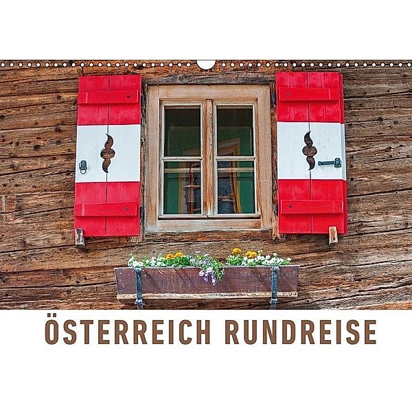 Österreich Rundreise (Wandkalender 2017 DIN A3 quer), Martin Ristl