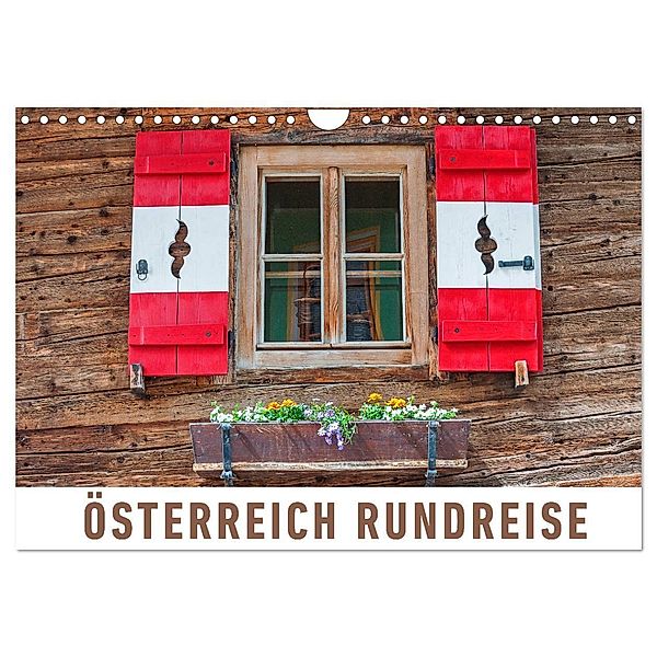 Österreich Rundreise (Wandkalender 2024 DIN A4 quer), CALVENDO Monatskalender, Martin Ristl