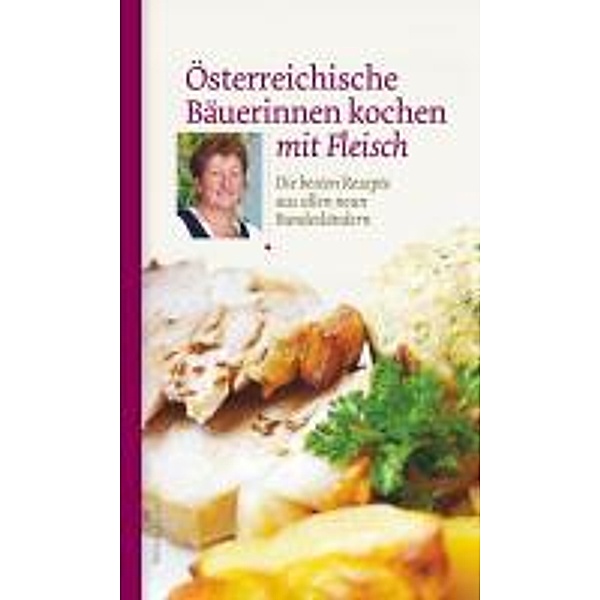 Österreichische Bäuerinnen kochen mit Fleisch