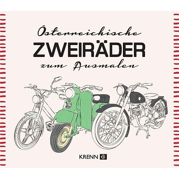 Österreichische Zweiräder zum Ausmalen, Hubert Krenn