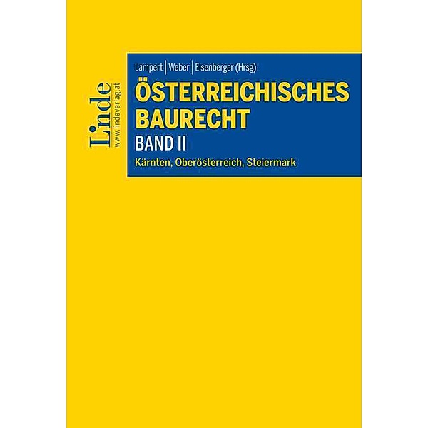 Österreichisches Baurecht Band II, Klaus Pfeiffer, Tatjana Katalan-Dworak