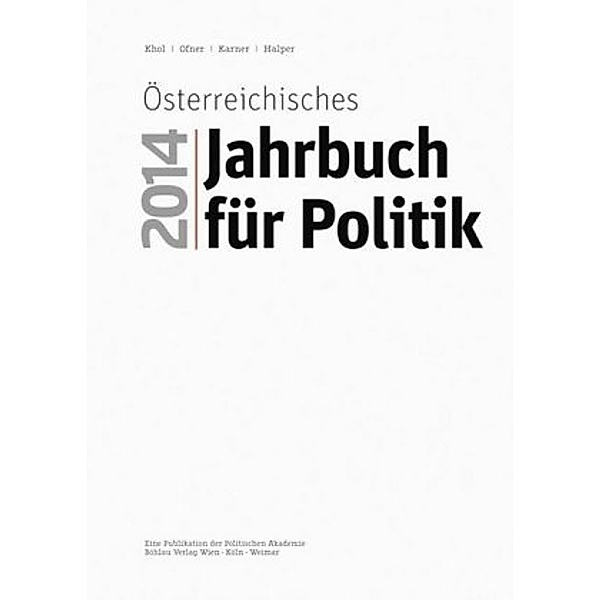 Österreichisches Jahrbuch für Politik 2014