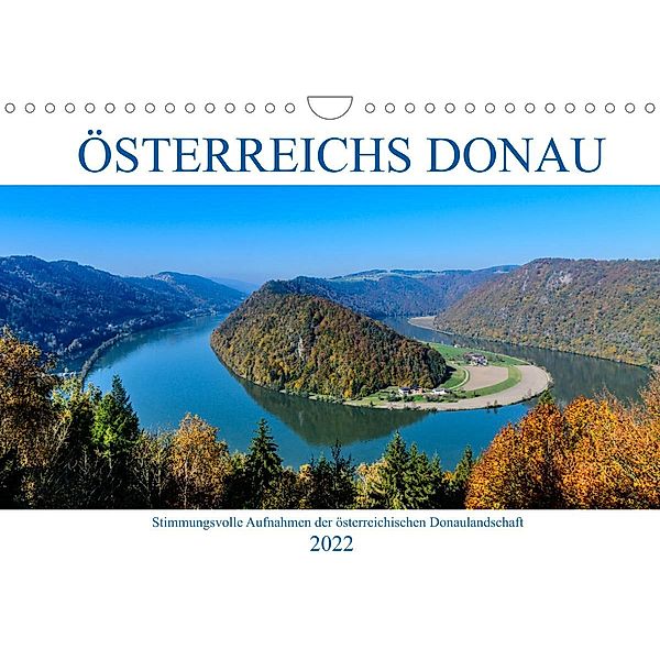 Österreichs DonauAT-Version  (Wandkalender 2022 DIN A4 quer), Wolfgang Simlinger