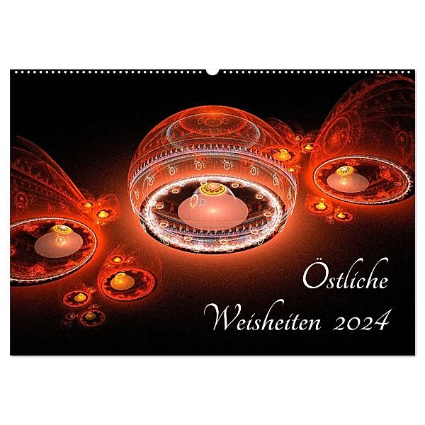 Östliche Weisheiten 2024 (Wandkalender 2024 DIN A2 quer), CALVENDO Monatskalender, Georg Schmitt