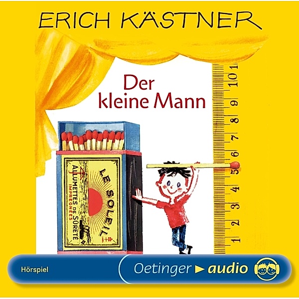 Oetinger audio - Der kleine Mann,1 Audio-CD, Erich Kästner