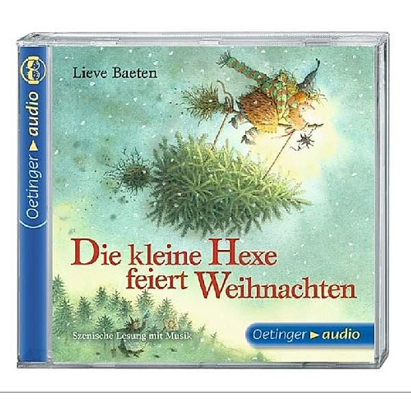 Oetinger audio / Die kleine Hexe feiert Weihnachten,1 Audio-CD, Lieve Baeten