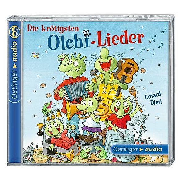 Oetinger audio - Die Olchis. Die krötigsten Olchi-Lieder,1 Audio-CD, Erhard Dietl