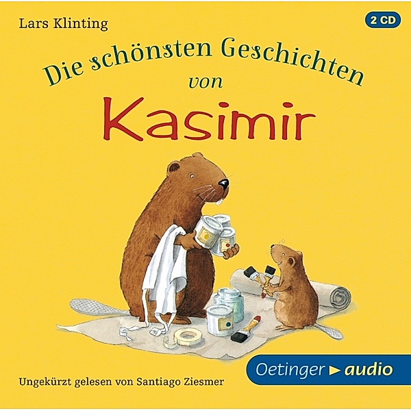 Oetinger audio / Die schönsten Geschichten von Kasimir,2 Audio-CD, Lars Klinting