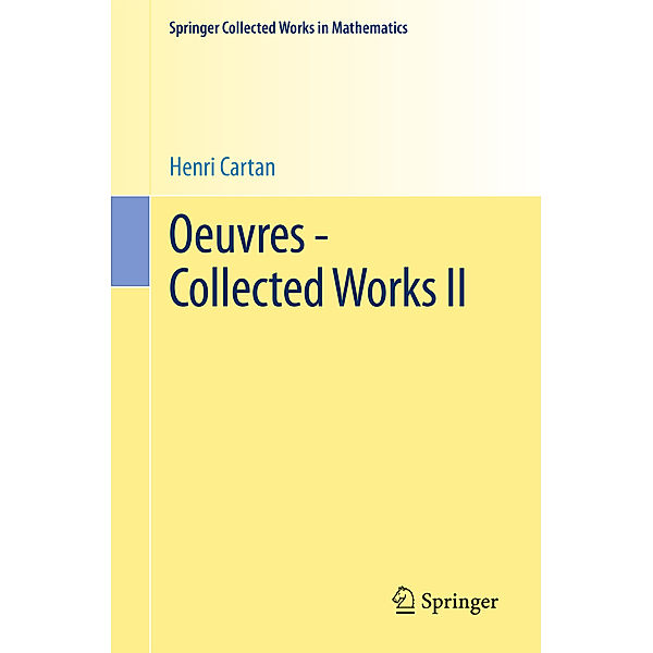 Oeuvres - Collected Works II, Henri Cartan
