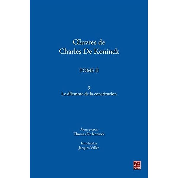 Oeuvres de Charles De Koninck 02 - v.03, Thomas de Koninck Thomas de Koninck