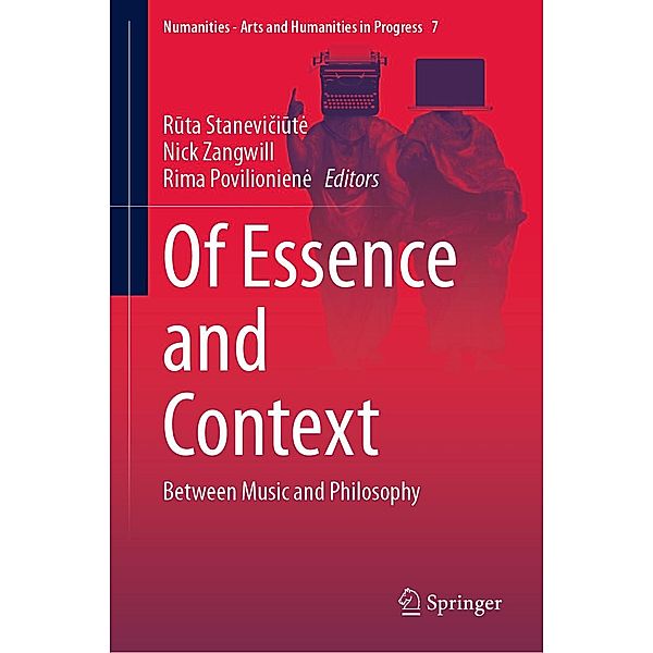 Of Essence and Context / Numanities - Arts and Humanities in Progress Bd.7