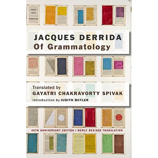 Of Grammatology, Jacques Derrida