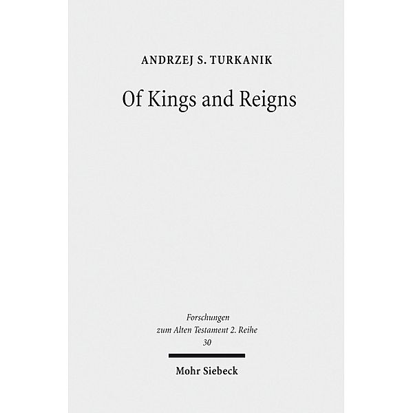 Of Kings and Reigns, Andrzej S. Turkanik