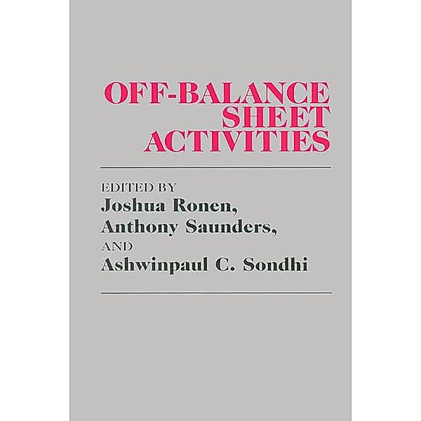 Off-Balance Sheet Activities